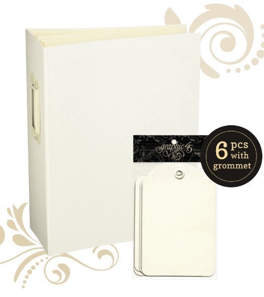 Blank Scrapbook-long Chipboard Album-bare Book-6 or More Page Long Bare  Chipboard Album-8 3/8 X 4 1/4 