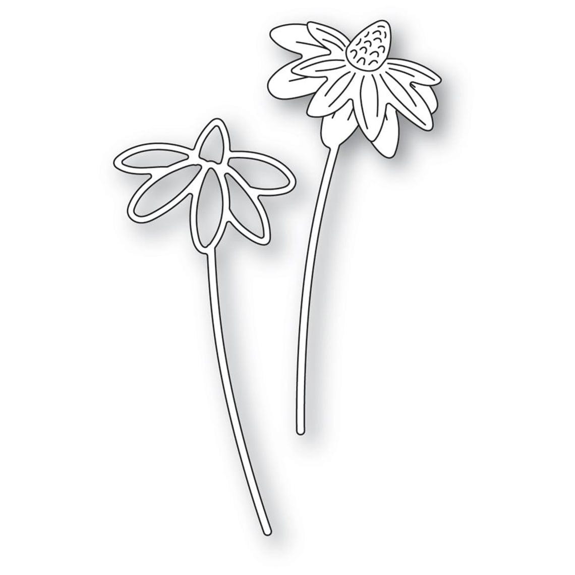 Memory Box 100% Steel Sunshine Daisy Stems Cutting Die- 94656 - Etsy