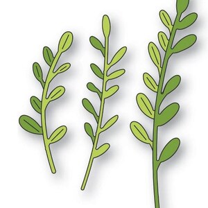 Memory Box 100% Steel Layered Greenery Stems Cutting Die- 94694