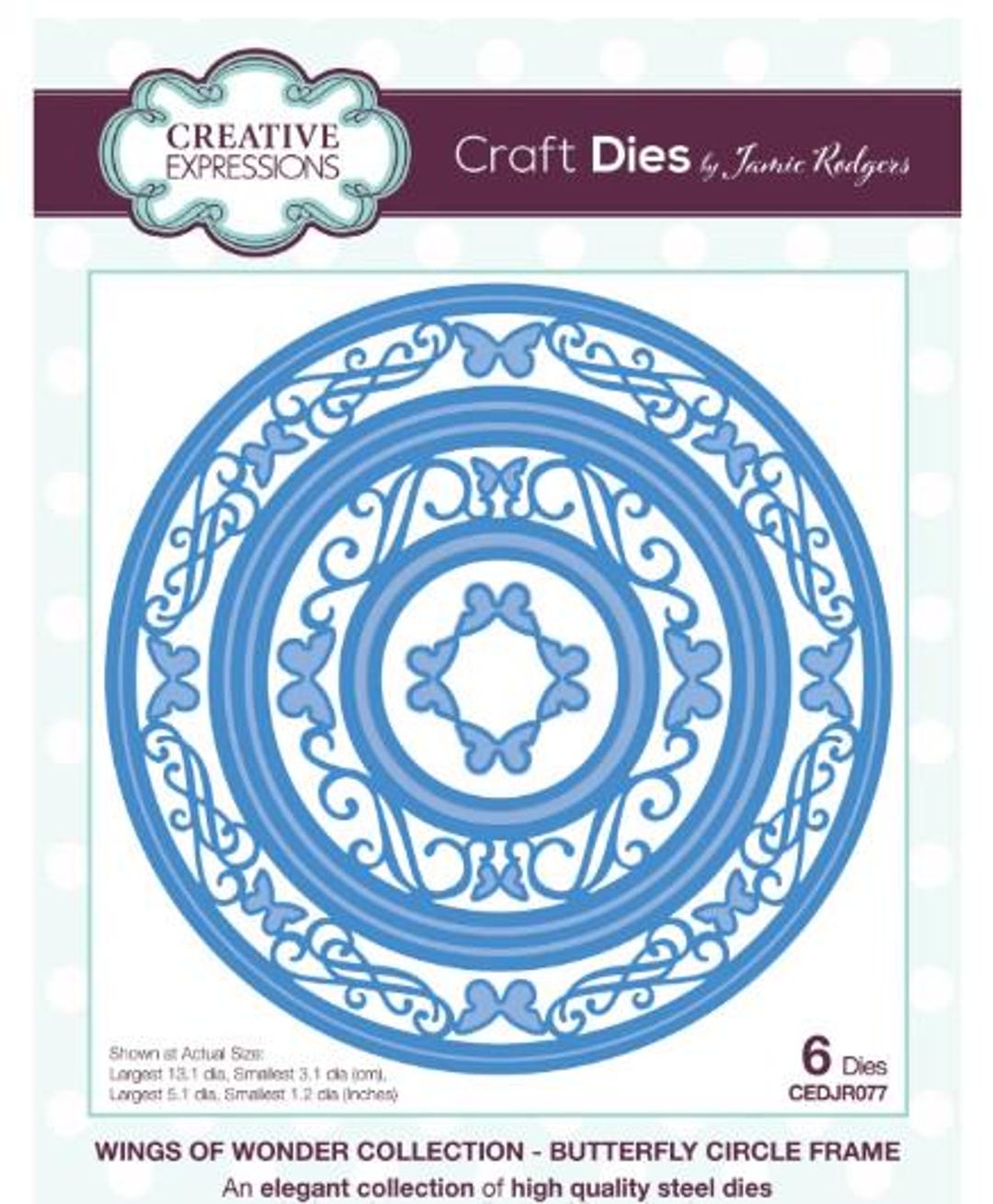 Creative Expressions- Jamie Rodgers- Wings of Wonder- Butterfly Circle ...