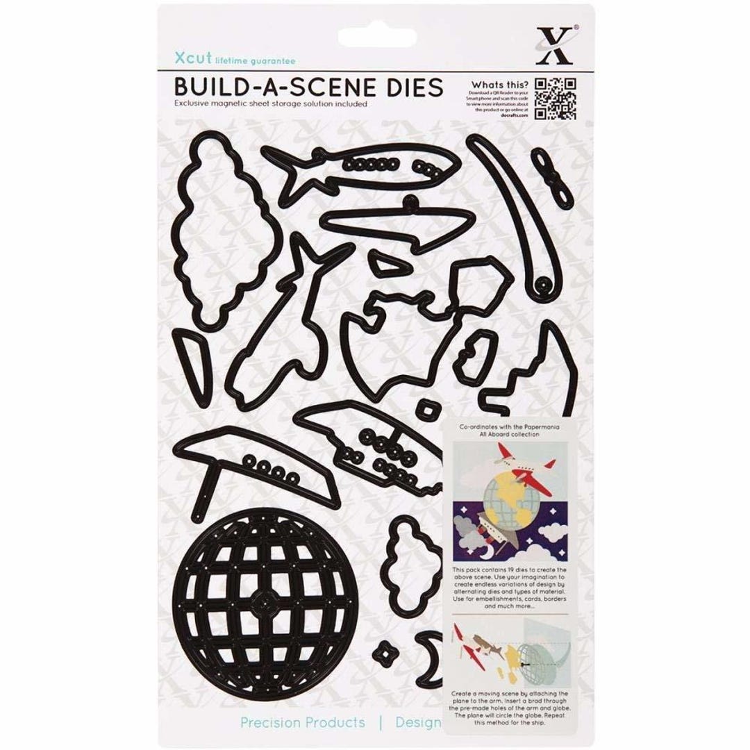 Xcut All Aboard 19 piece build a scene Dies Etsy xcut-all-aboard-19-piece-build-a-scene-dies-etsy