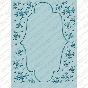 Cuttlebug Winter Frolic Embossing Folder Set of 4 2000566 Christmas