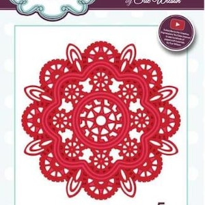 Creative Expressions- Sue Wilson- Festive Collection- Industrial Chic- Gear Flower