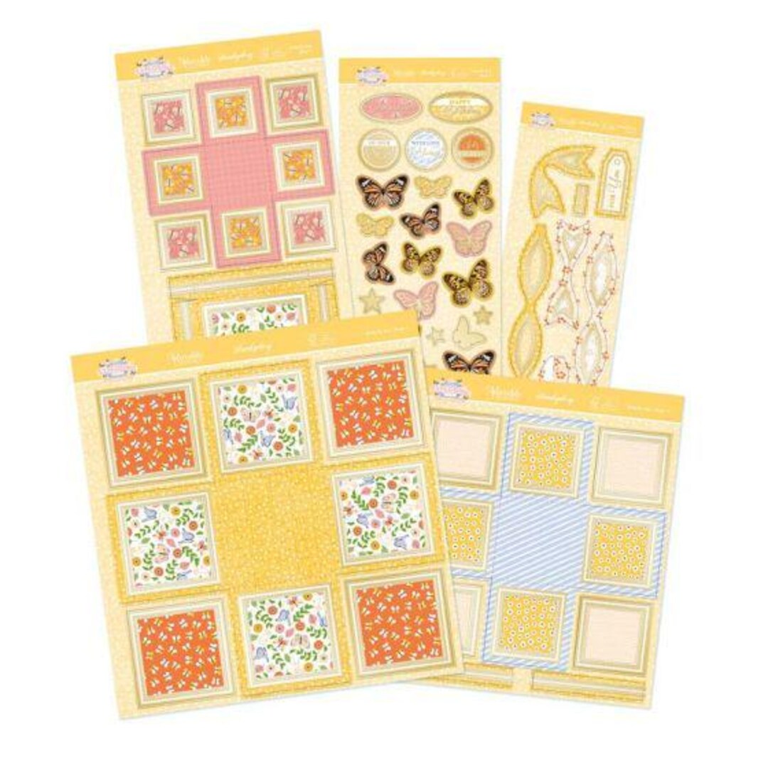 Hunkydory Crafts- Exploding Boxes Project Kit- Butterfly Box - Etsy