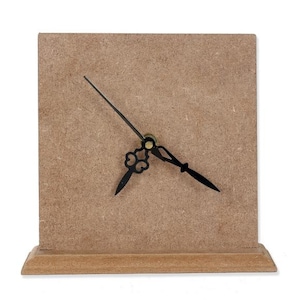 Little Birdie Crafts- Customizable MDF Table Clock Base
