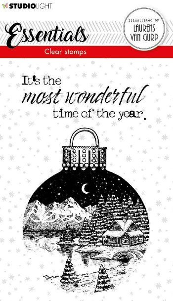 Studio Light Essentials Clear Stamp Christmas Ball - Etsy