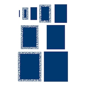 Tattered Lace Nested Frames Spots Dies - 571282