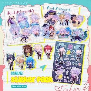 Twisted Wonderland Sticker Pack [VEON]