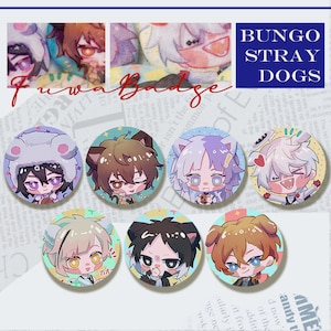 Bungo Stray Dogs Fuwa Fuwa Badge [VEON]