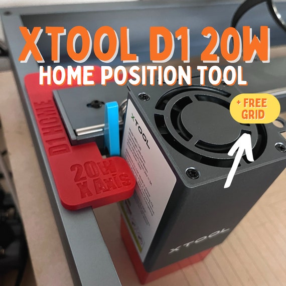 Xtool D1 Upgraded to 20w Home Position Tool FREE Grid Etsy Canada