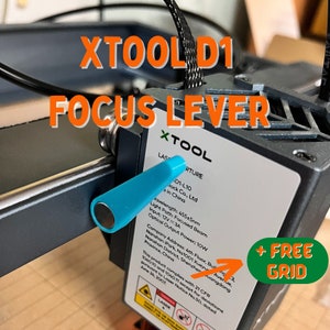 XTool D1 10w Focus Adjust Lever + FREE grid