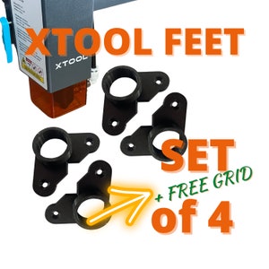 XTool D1 feet Set of 4 + FREE grid and FREE SHIPPING
