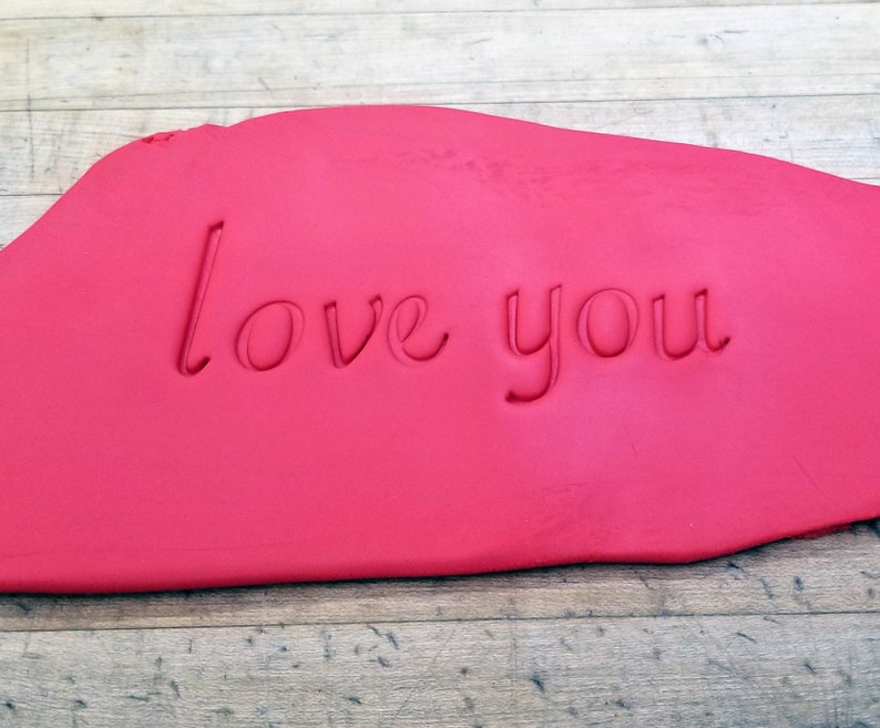 Cursive Lowercase Letter Stamp for Cookie Fondant Craft... Etsy