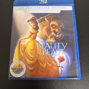 beauty and the beast disney blu ray and dvd used digital code
