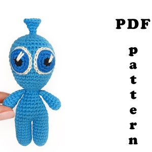 Amigurumi pattern for beginner Crochet alien