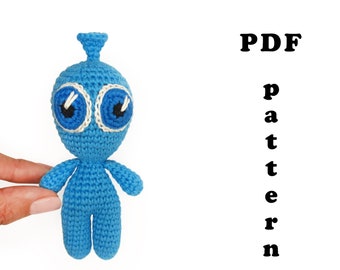 Amigurumi pattern for beginner Crochet alien