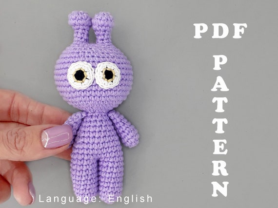 エイリアン 初心者あみぐるみパターン リトルグリーンマン - Etsy 日本