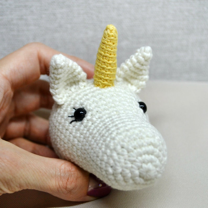 Amigurumi pattern for beginners Crochet unicorn image 10