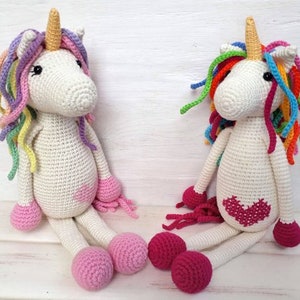 Amigurumi pattern for beginners Crochet unicorn image 6