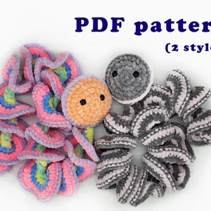 Giant worry worm with safe eyes Beginner amigurumi pattern Plush anxiety relief toy