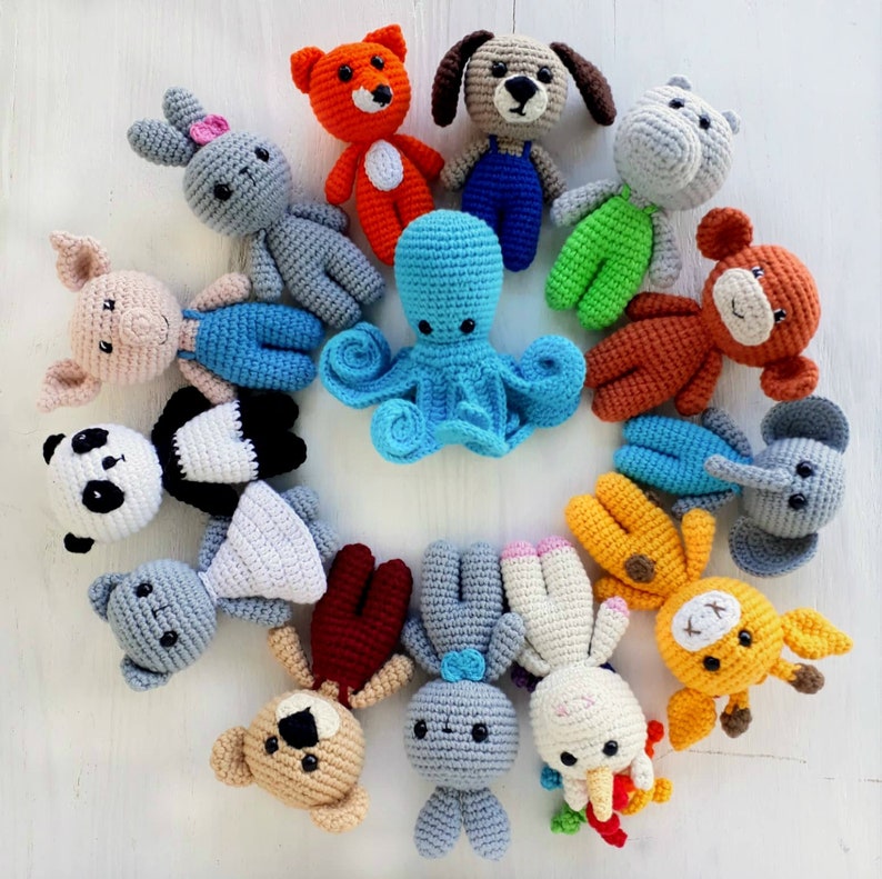 Free Printable Crochet Stuffed Animal Patterns