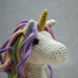 Amigurumi pattern for beginners Crochet unicorn image 8