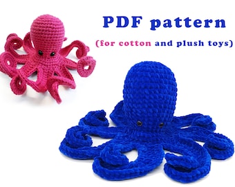 Crochet octopus Amigurumi pattern