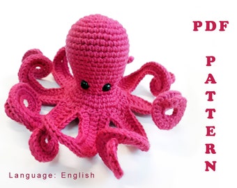 Crochet octopus Amigurumi pattern
