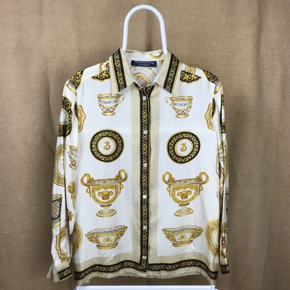 silk baroque shirt