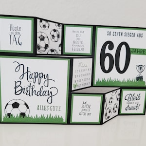Große Faltkarte "Fußball" zum Geburtstag, Sport, Fan