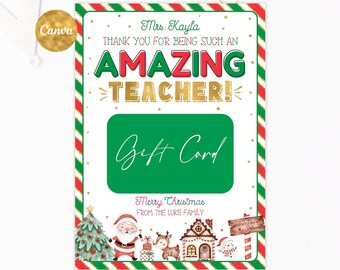 Porta tarjetas de regalo de Navidad, Porta tarjetas de regalo de agradecimiento al personal durante las fiestas, Tarjeta de regalo de Navidad, Porta tarjetas de regalo de agradecimiento a los empleados