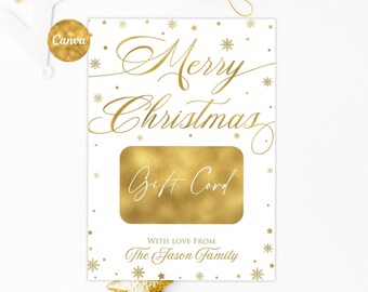 Porta tarjetas de regalo de Navidad, Porta tarjetas de regalo de agradecimiento al personal durante las fiestas, Tarjeta de regalo de Navidad, Porta tarjetas de regalo de agradecimiento a los empleados