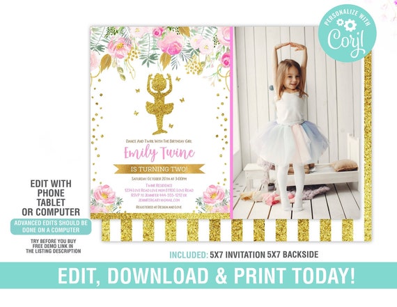 ballerina-invitation-ballerina-birthday-ballerina-birthday