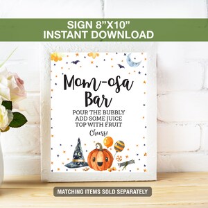 Halloween Baby Shower Games Printable Fillable, Witch Baby Shower Games, Spooky Halloween Baby Shower Game Printable image 4