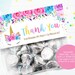 Unicorn Treat Bag Topper PRINTABLE, Unicorn Favors, Unicorn Birthday ...