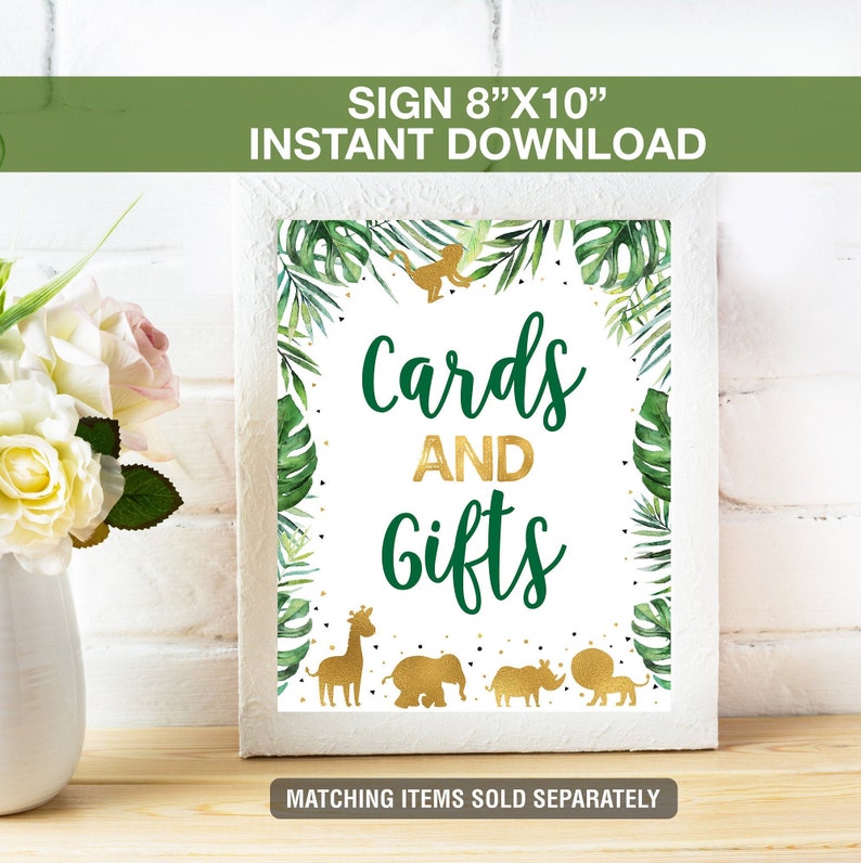 Safari Snacks Sign Printable Wild One Printable Sign Safari - Etsy