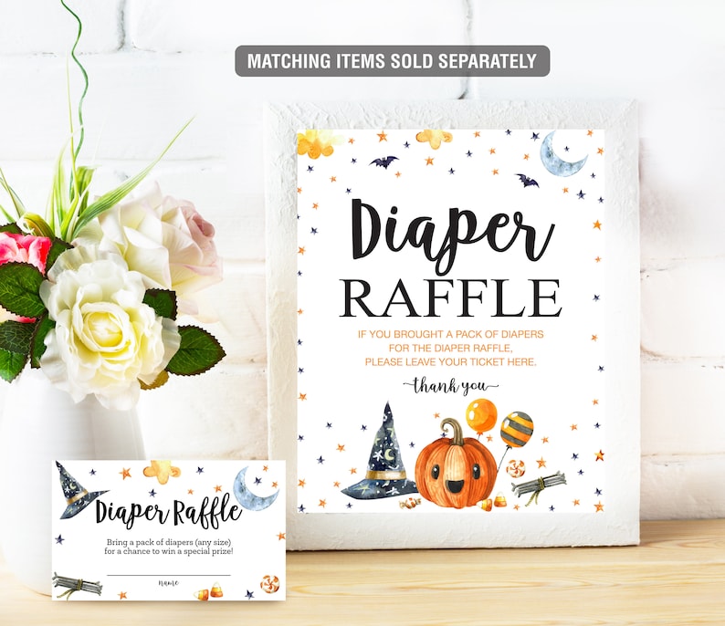 Halloween Baby Shower Games Printable Fillable, Witch Baby Shower Games, Spooky Halloween Baby Shower Game Printable image 8
