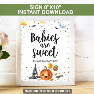 Halloween Baby Shower Games Printable Fillable, Witch Baby Shower Games, Spooky Halloween Baby Shower Game Printable image 7