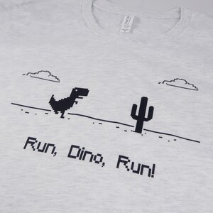 Dino Game Unisex T-Shirt image 3