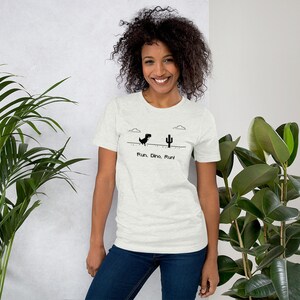 Dino Game Unisex T-Shirt image 2