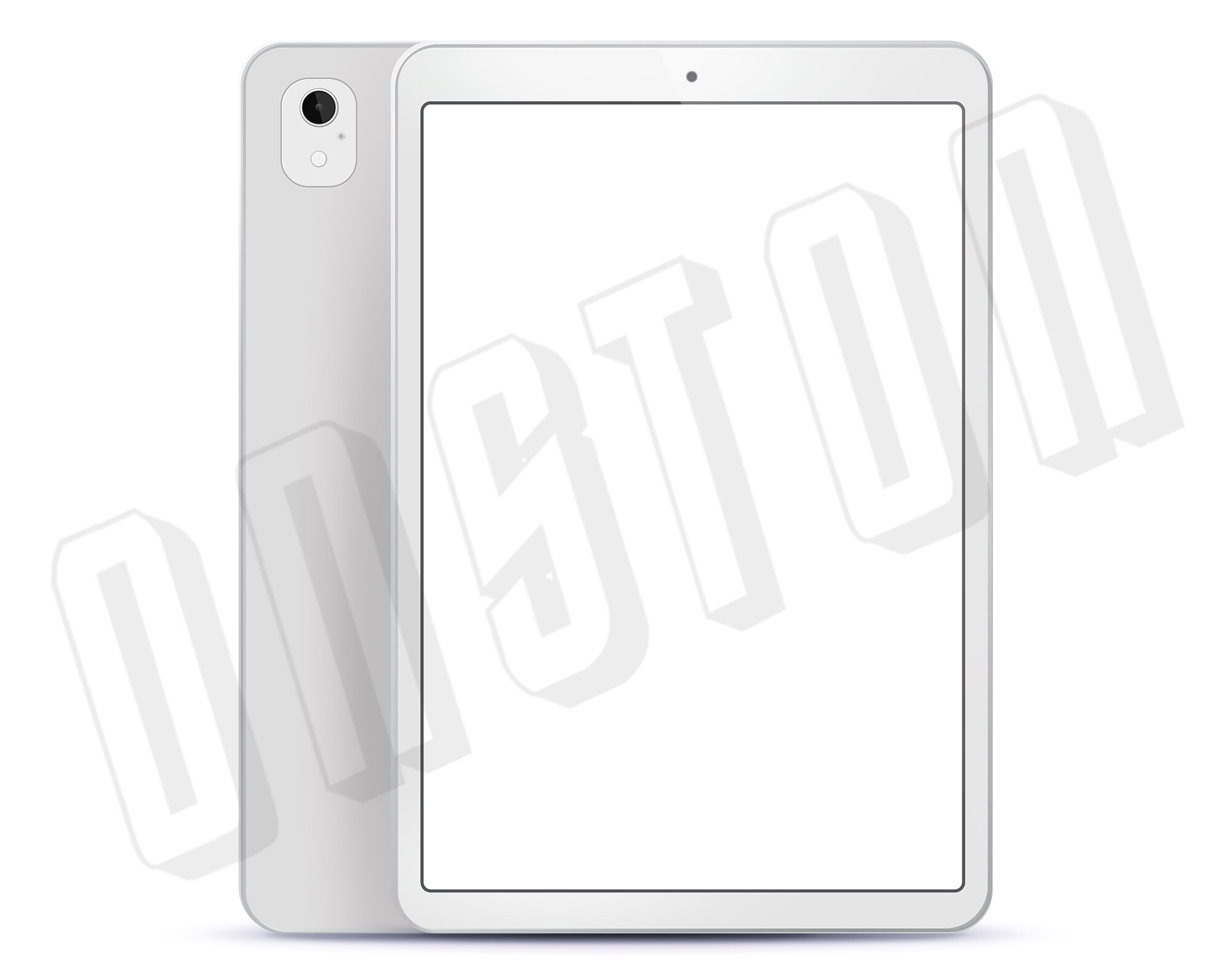 Download Tablet Computer Clipart Tablet Vector Clip Art Silver Etsy