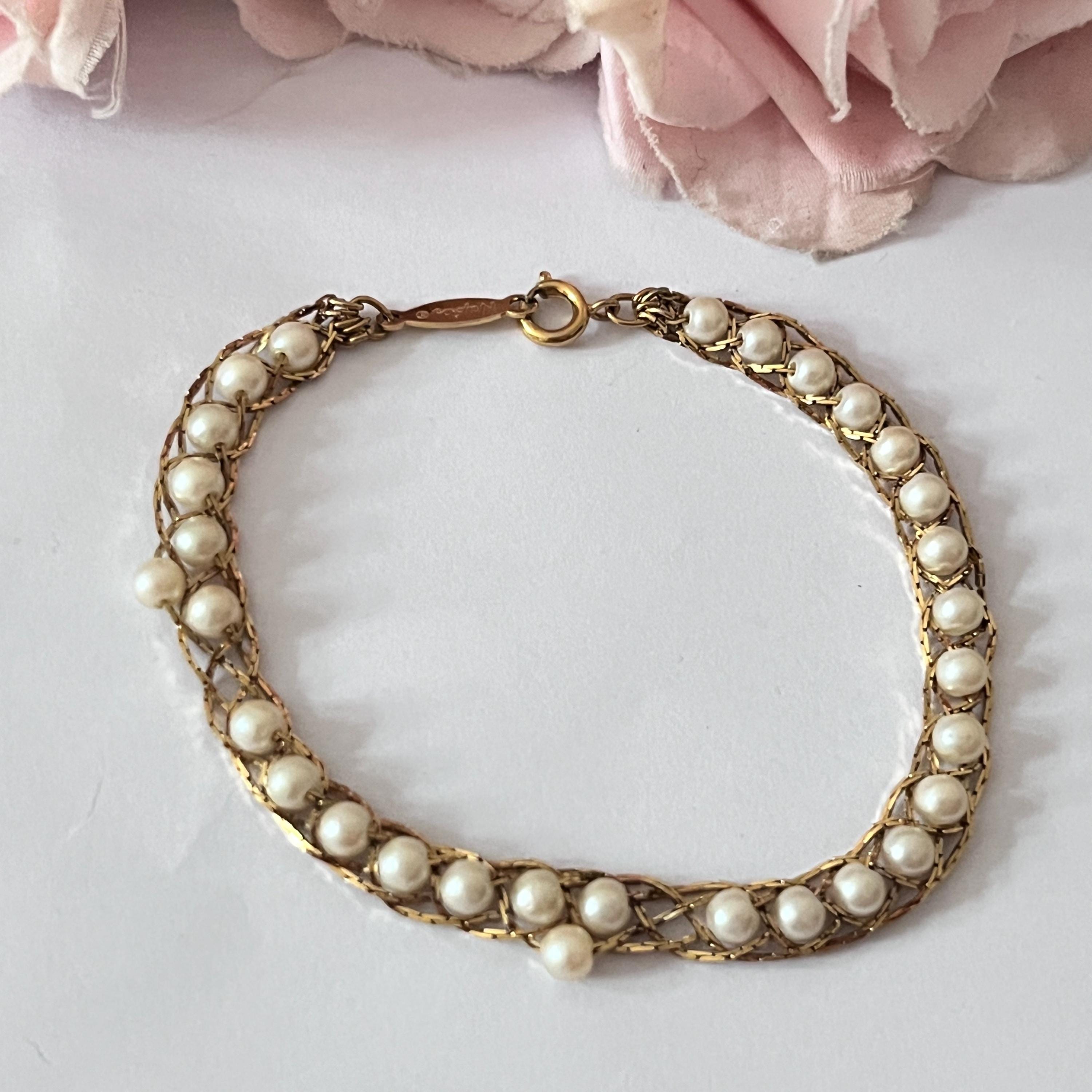 Napier pearl bracelet - Etsy 日本