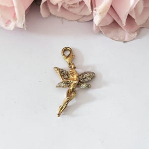 Kirks Folly Gold Plated Cherub Angel Charm