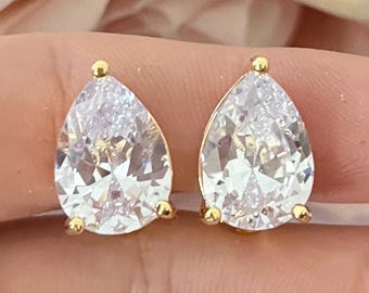 Boucles D'oreilles Pendantes DELPHINE NARDIN Vintage Années 80 - Fermoir Clips Doré