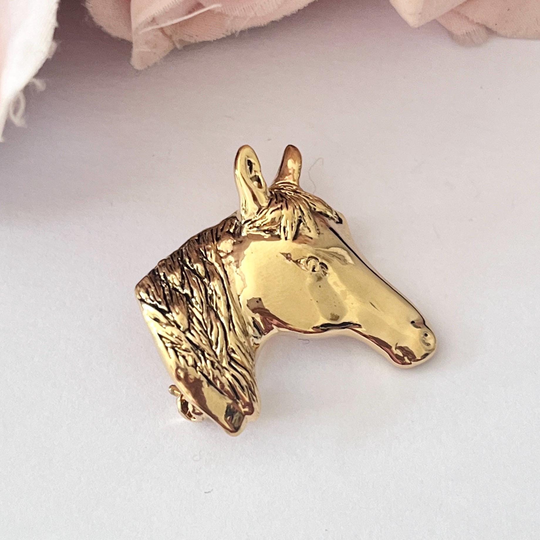 ロンハーマン Horse Brooch ロンハーマン Horse Brooch Vintage ORENA