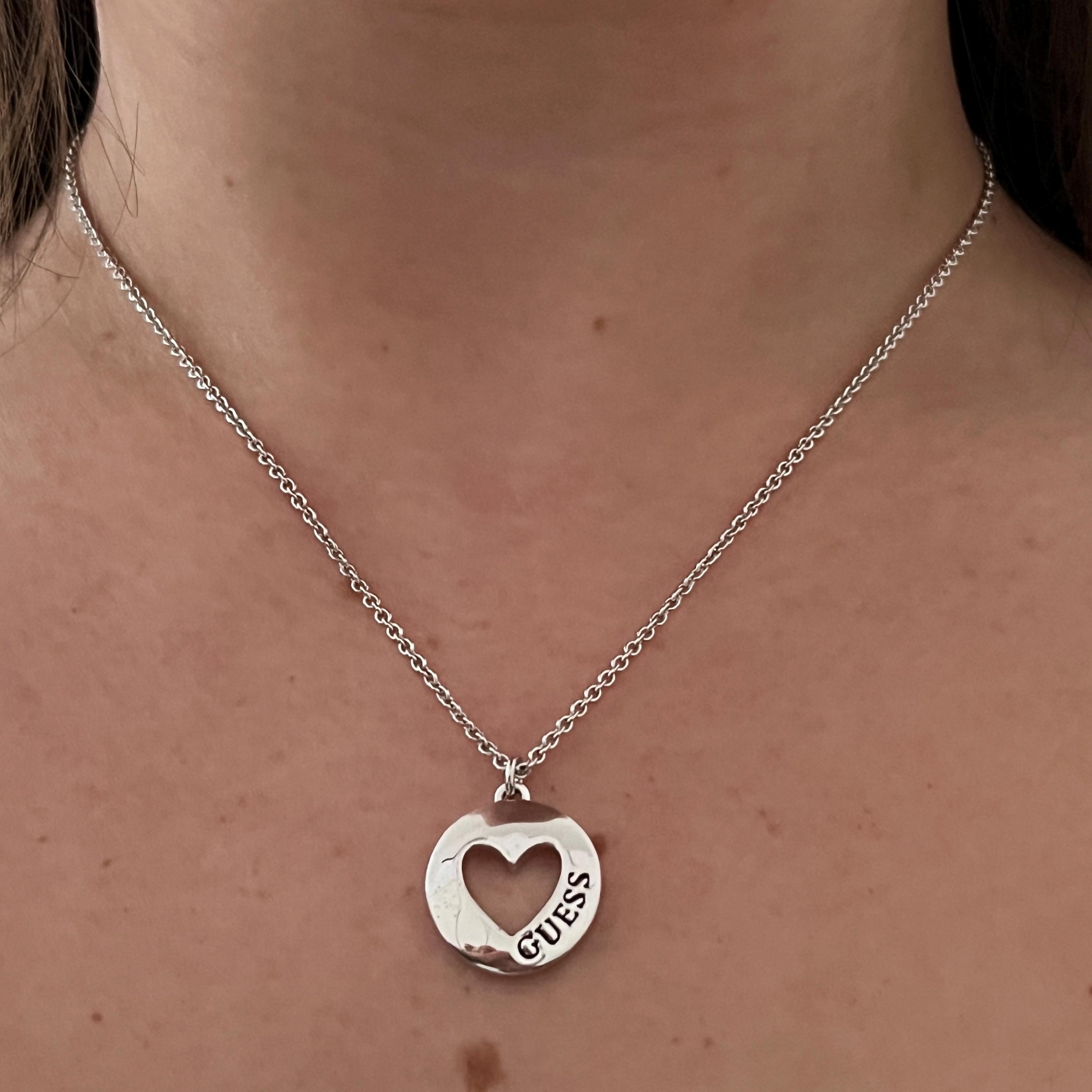 Orecchini di bigiotteria GUESS cuore