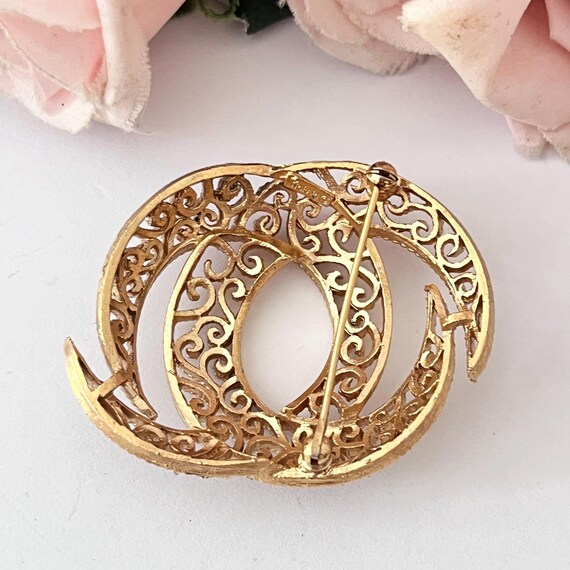 Bracelet chaîne dorée, grosse chaîne, fermor bouée