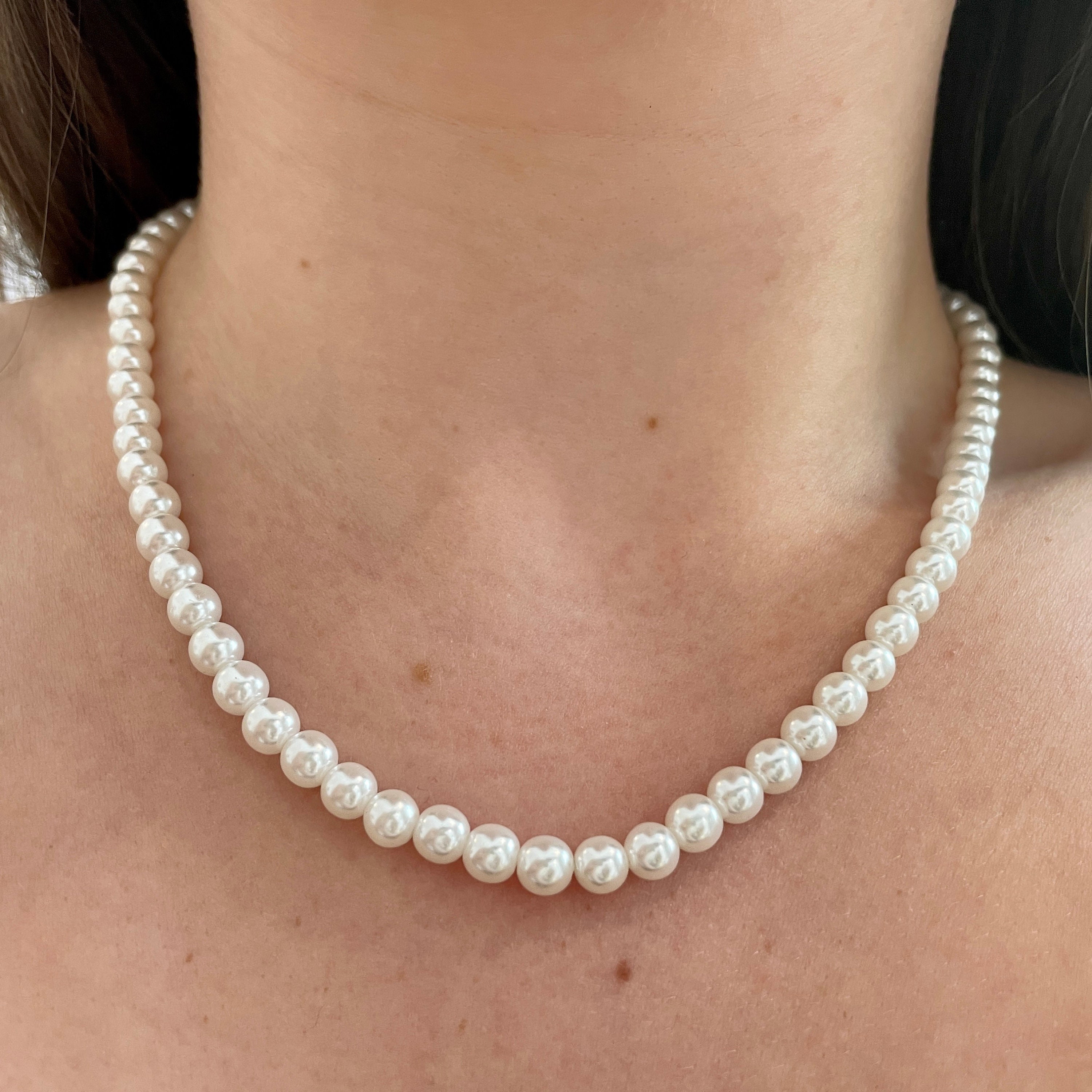 Pierre cardin pearl necklace deals