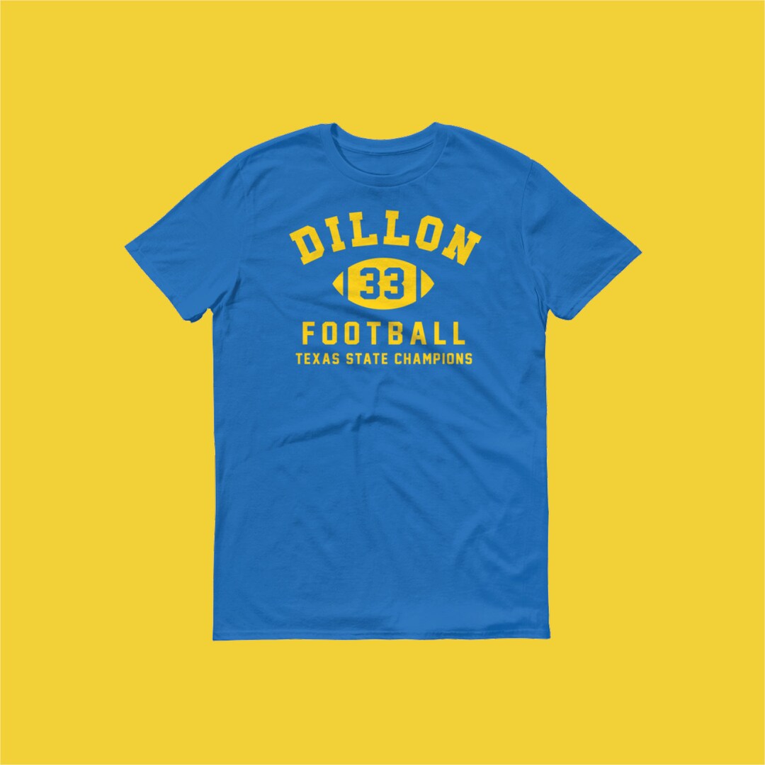 The Dillon Panthers Tim Riggins Training Tee in Royal Blue Friday Night ...