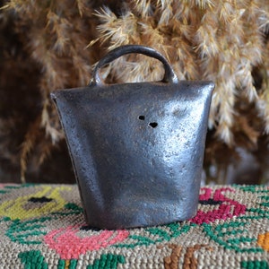 Antique cow bell, Cowbell BOTALO, Hand forged